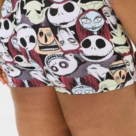Torrid Nightmare Before Christmas Cotton Shortie sleep pants - Picture 7 of 8